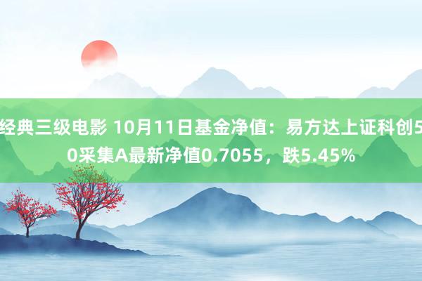 经典三级电影 10月11日基金净值：易方达上证科创50采集A最新净值0.7055，跌5.45%