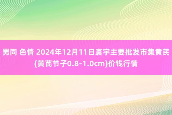 男同 色情 2024年12月11日寰宇主要批发市集黄芪(黄芪节子0.8-1.0cm)价钱行情